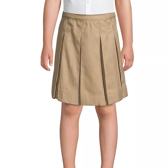 Lands' End Other - Lands end school uniform khaki  box pleat pleated  skirt #schooluniform #skirt